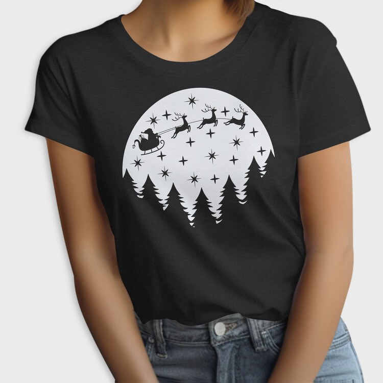 Neon Wolf Howl 12, Tricou Femei