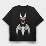 Fangs Of Venom, Tricou Oversize Barbati (Unisex)
