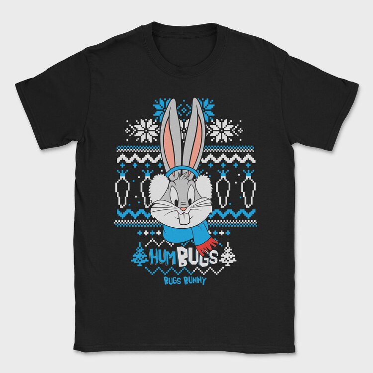 Bunny Holiday Sweater, Tricou Barbati (Unisex)