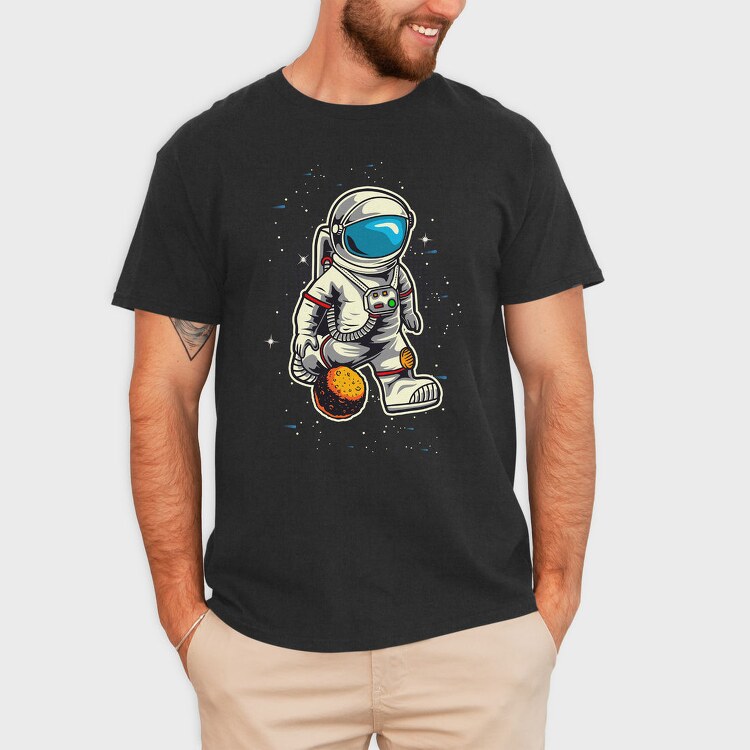 Space Explorer Moonwalk, Tricou Barbati (Unisex)