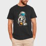 Space Explorer Moonwalk, Tricou Barbati (Unisex)