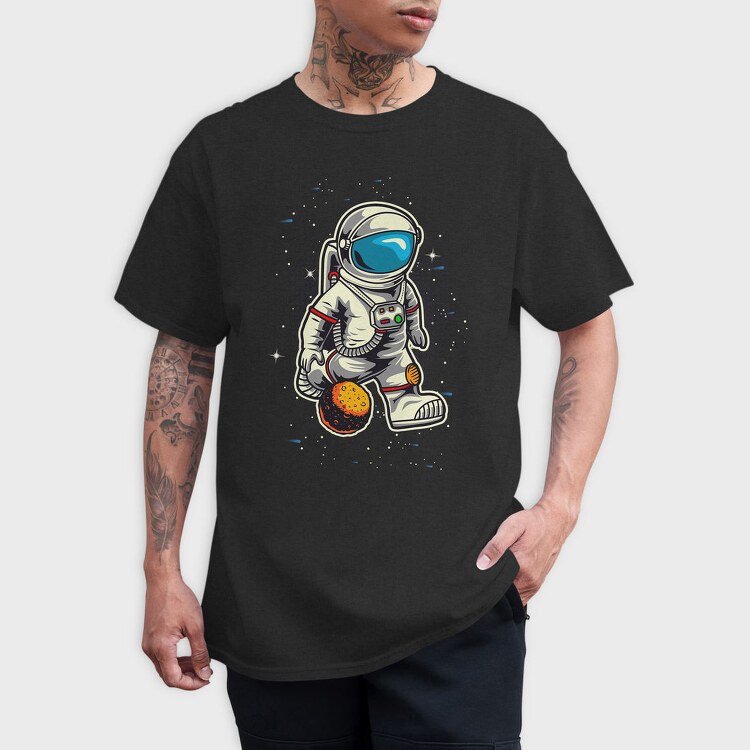 Space Explorer Moonwalk, Tricou Barbati (Unisex)