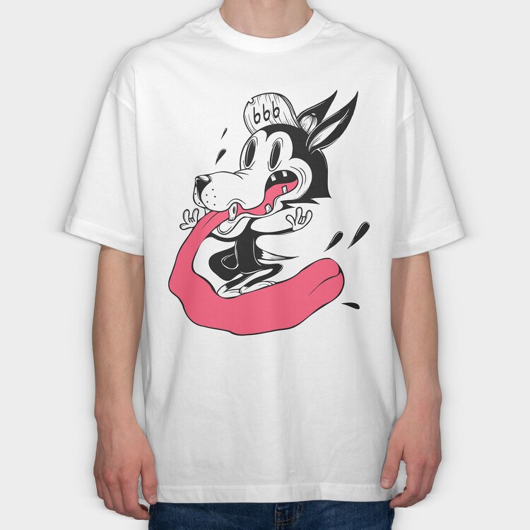 Bark Bbb Barking, Tricou Oversize Barbati (Unisex)