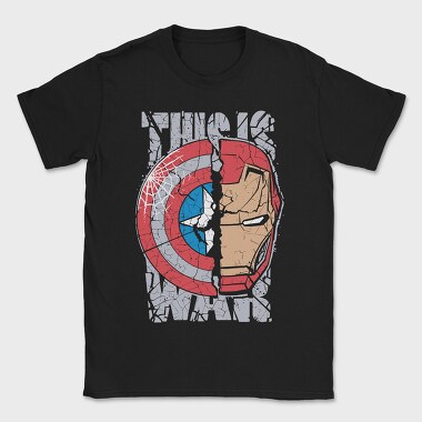 Captain America Shield 2, Tricou Barbati (Unisex)