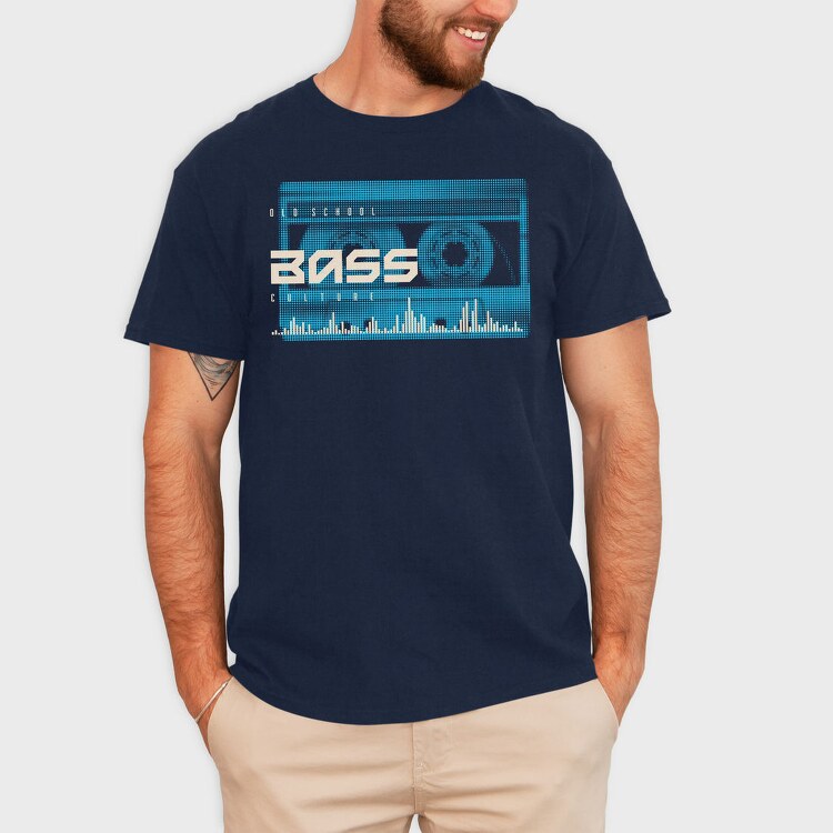Bass Boom Beats, Tricou Barbati (Unisex)