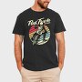 Flat Track Rider, Tricou Barbati (Unisex)