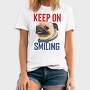 Pug Keep On Smiling, Tricou Barbati (Unisex)