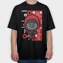 Camera Lens Buddy, Tricou Oversize Barbati (Unisex)