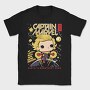 Captain Marvel Comic, Tricou Barbati (Unisex)