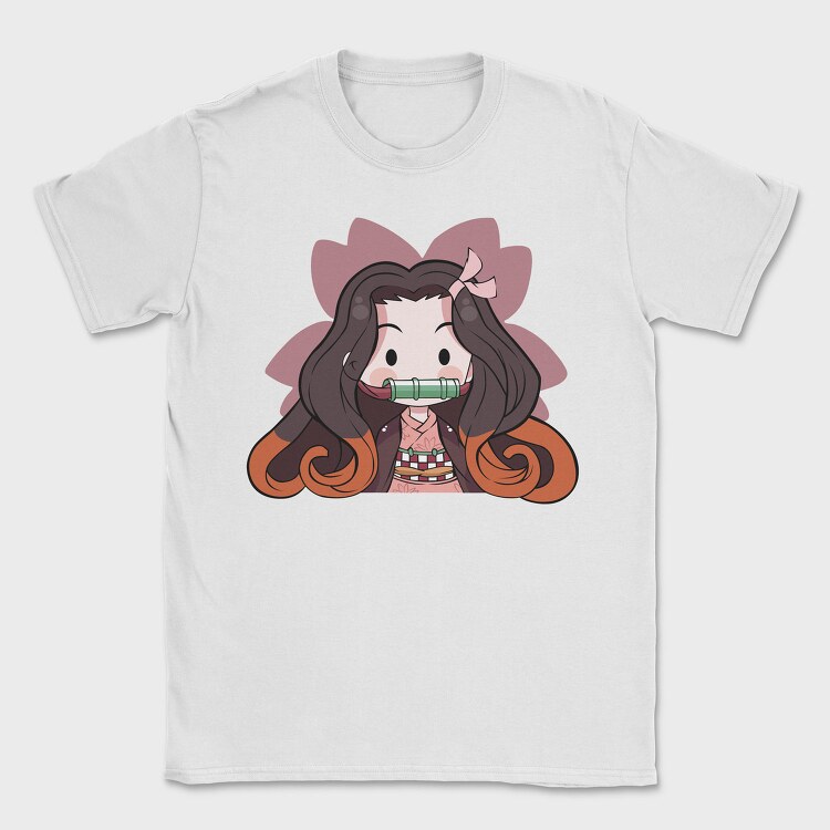 Chibi Flute Girl, Tricou Barbati (Unisex)