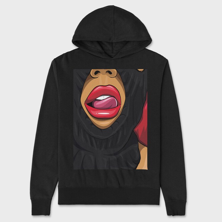 Gorilla Grin, Hanorac Oversize Barbati (Unisex)