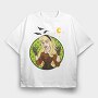 Halloween Nightmare, Tricou Oversize Barbati (Unisex)
