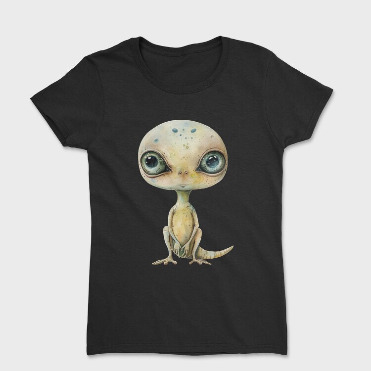 Extraterrestrial Baby Reptile, Tricou Femei