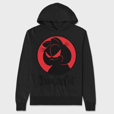 Hungry Cat, Hanorac Oversize Barbati (Unisex)