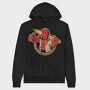 Ice Cream Devil, Hanorac Oversize Barbati (Unisex)