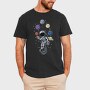 Space Juggling Astronaut, Tricou Barbati (Unisex)