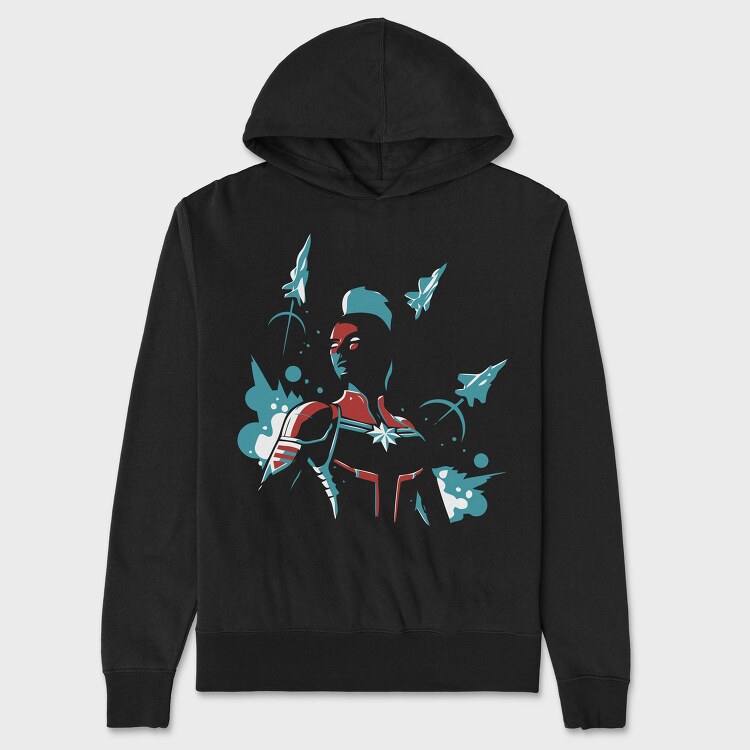 Ice Dragon Flight, Hanorac Oversize Barbati (Unisex)