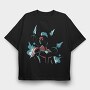 Ice Dragon Flight, Tricou Oversize Barbati (Unisex)