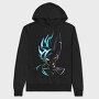 Ice Dragon Roar, Hanorac Oversize Barbati (Unisex)