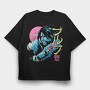 Ice Moon Whisper, Tricou Oversize Barbati (Unisex)