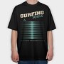 Sufing Souls, Tricou Oversize Barbati (Unisex)