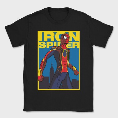 Iron Spider City, Tricou Barbati (Unisex)