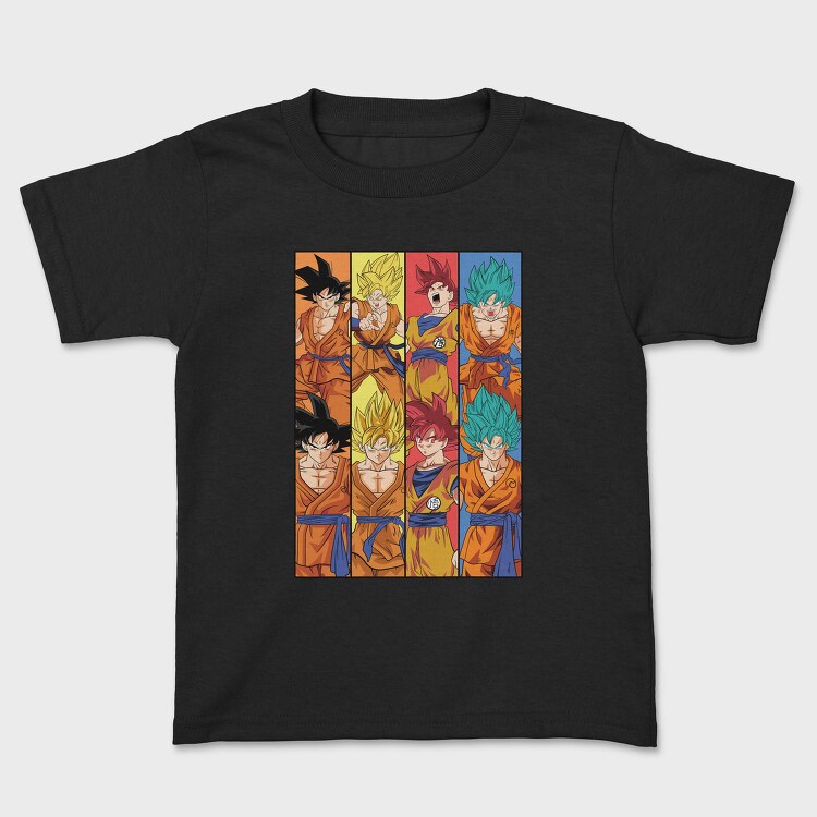 Goku Evolution, Tricou Copii