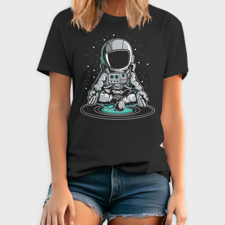 Space Meditate, Tricou Barbati (Unisex)