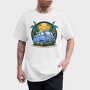 Beach Bus Vibes, Tricou Barbati (Unisex)