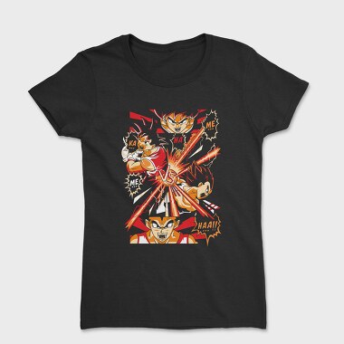 Goku Vs Vegeta, Tricou Femei