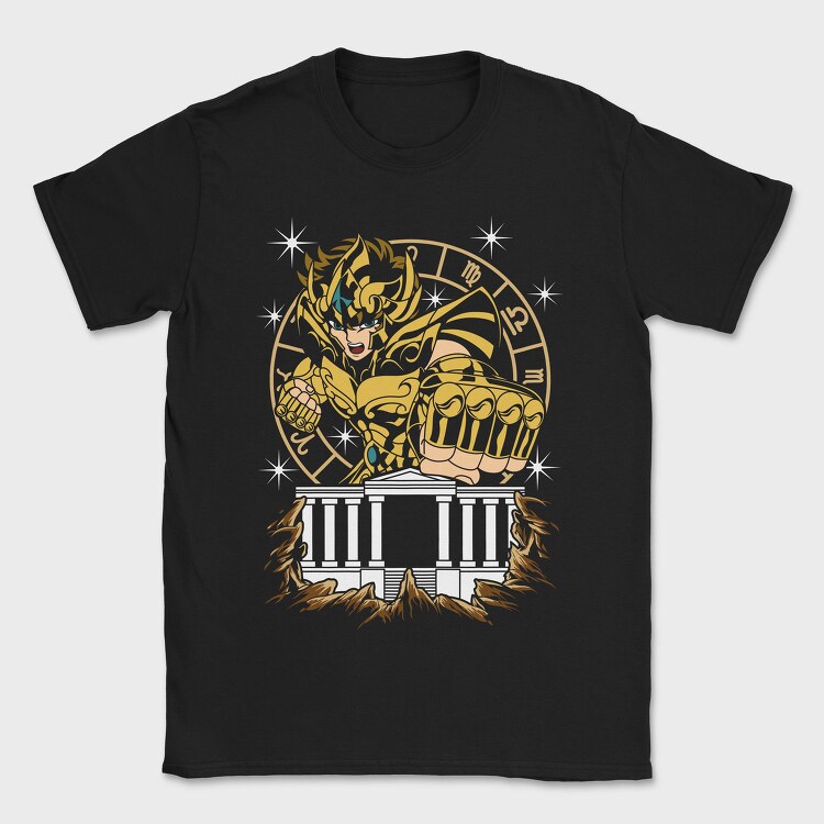 Golden Fist Saga, Tricou Barbati (Unisex)