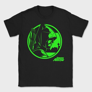 Green Arrow Emblem, Tricou Barbati (Unisex)
