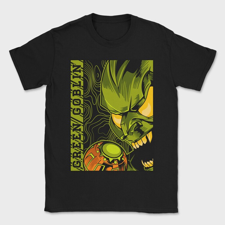 Green Goblin Roar 1, Tricou Barbati (Unisex)