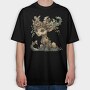 Elf Wreath Fantasy, Tricou Oversize Barbati (Unisex)