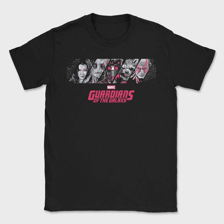 Guardians Of The Galaxy, Tricou Barbati (Unisex)