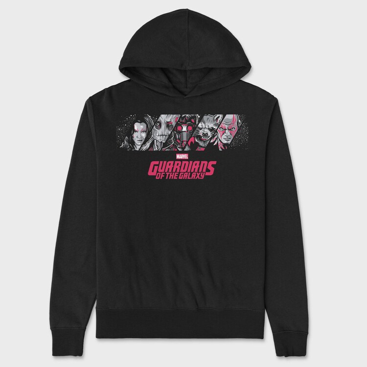 Guardians Of The Galaxy, Hanorac Oversize Barbati (Unisex)