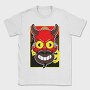 Halloween Devil Grin, Tricou Barbati (Unisex)