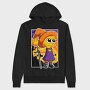 Halloween Witch Girl, Hanorac Oversize Barbati (Unisex)