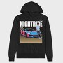 Supercar Japanese Car, Hanorac Oversize Barbati (Unisex)