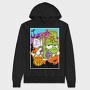 Halloween Zombie Trick Or Treat, Hanorac Oversize Barbati (Unisex)