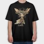 Faery Holly Christmas, Tricou Oversize Barbati (Unisex)