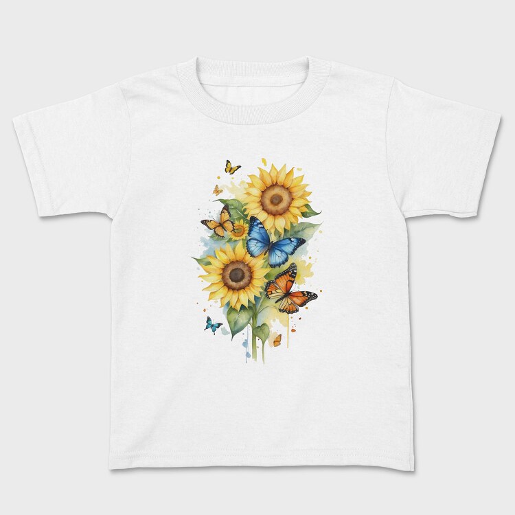 Sunflower Butterfly, Tricou Copii