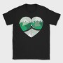 Heart Mountain Split, Tricou Barbati (Unisex)