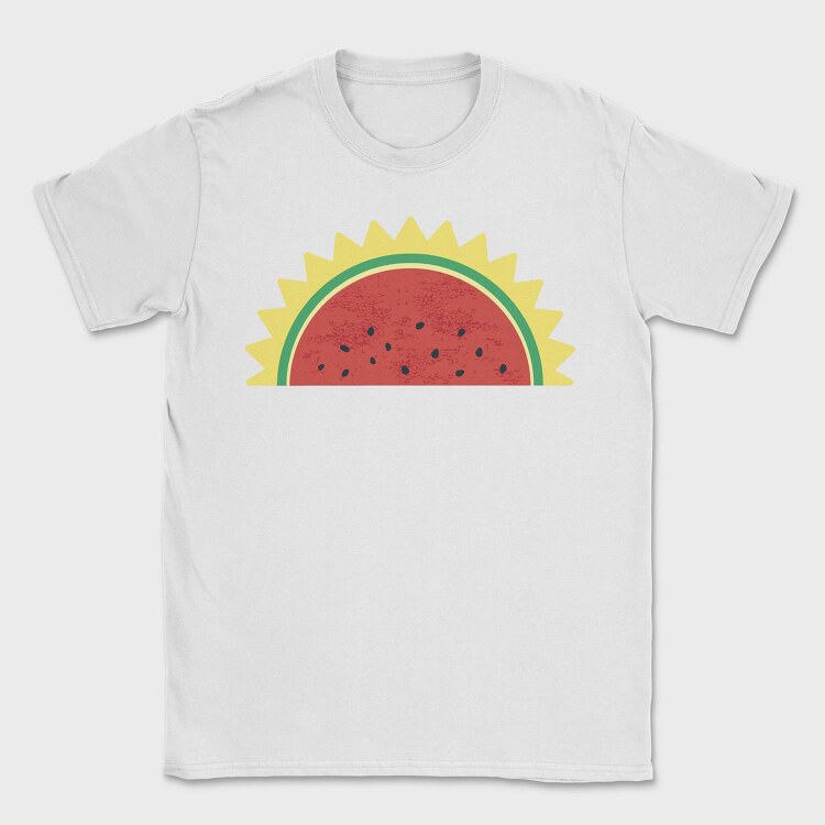 Sun Watermelon, Tricou Barbati (Unisex)
