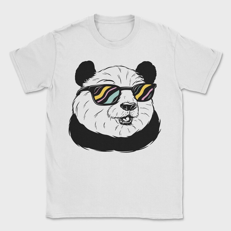 Sun Glasses Panda, Tricou Barbati (Unisex)