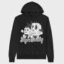 Sugar Daddy Cartoon Old, Hanorac Oversize Barbati (Unisex)