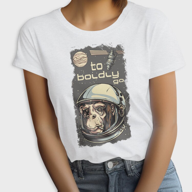 Space Monkey Go, Tricou Femei