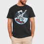 Space Skate Astronaut, Tricou Barbati (Unisex)