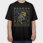 Hufflepuff Sweater, Tricou Oversize Barbati (Unisex)
