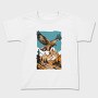 Steppe Eagle Flying, Tricou Copii